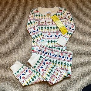 NWT Hanna Andersson Raised by Elves Elf pajamas 2T